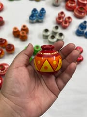 Premium Miniature Wooden Pot