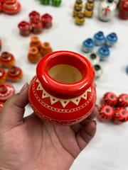 Premium Miniature Wooden Pot