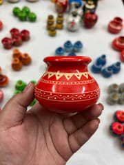 Premium Miniature Wooden Pot