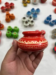 Premium Miniature Wooden Pot