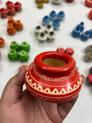 Premium Miniature Wooden Pot