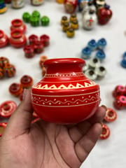 Premium Miniature Wooden Pot