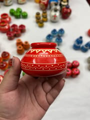 Premium Miniature Wooden Pot