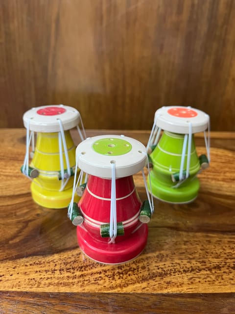 Mini Wooden Dholak