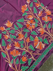 Art Silk Kanthawork Blouse Piece