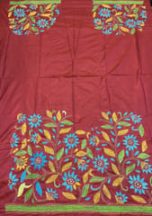 Art Silk Kanthawork Blouse Piece