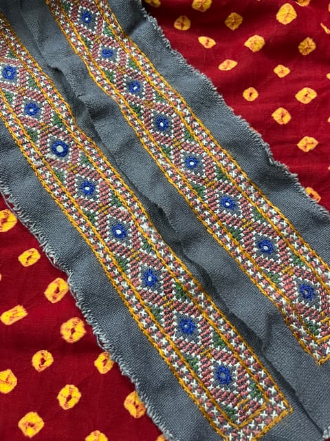 Ethnic Kutchwork Border