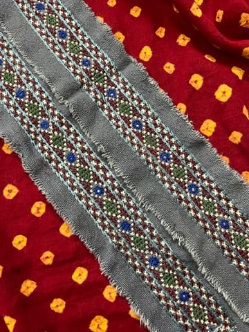 Ethnic Kutchwork Border