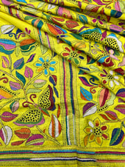 Butterfly Kanthawork Saree