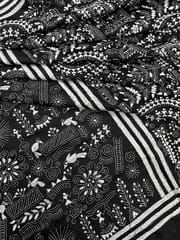 Warli Kanthawork Saree