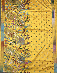 Peacock Kanthawork Saree