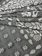 Shaakunthalam Theme Kanthawork Saree