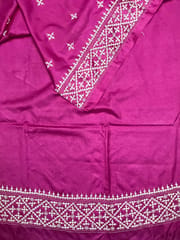 Lovely Kutchwork Saree