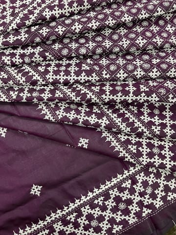 Authentic Kutchwork Saree