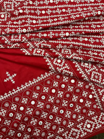 GRAND Kutchwork Saree