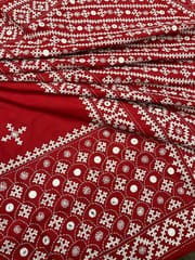 GRAND Kutchwork Saree