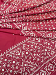 GRAND Kutchwork Saree