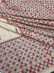 GRAND Kutchwork Saree