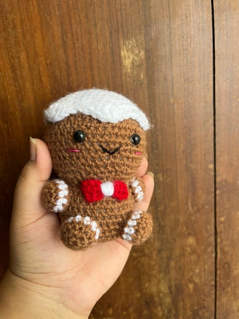 Crochet Gingerbread Man