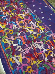 Gulaabo Kanthawork Saree