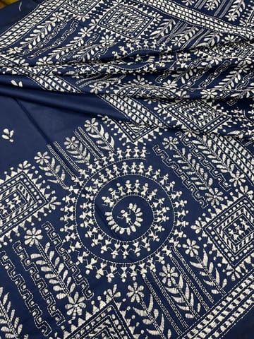 Warli Kanthawork Saree