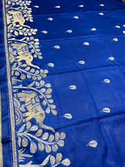 Royal Elephant Kanthawork Saree