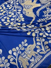 Royal Elephant Kanthawork Saree