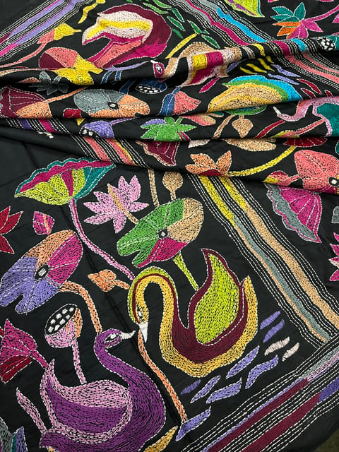 HAMSA Kanthawork Saree