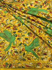 Parrot Theme Kanthawork Saree