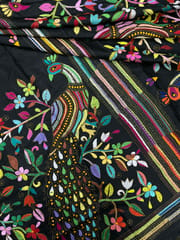 Peacock Kanthawork Saree