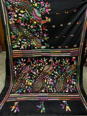 Peacock Kanthawork Saree