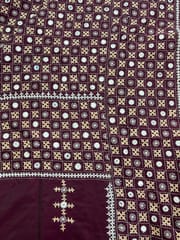 GRAND Kutchwork Saree