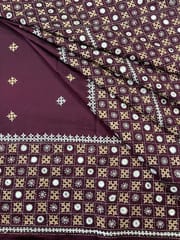 GRAND Kutchwork Saree