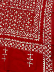 GRAND Kutchwork Saree