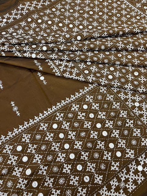 GRAND Kutchwork Saree