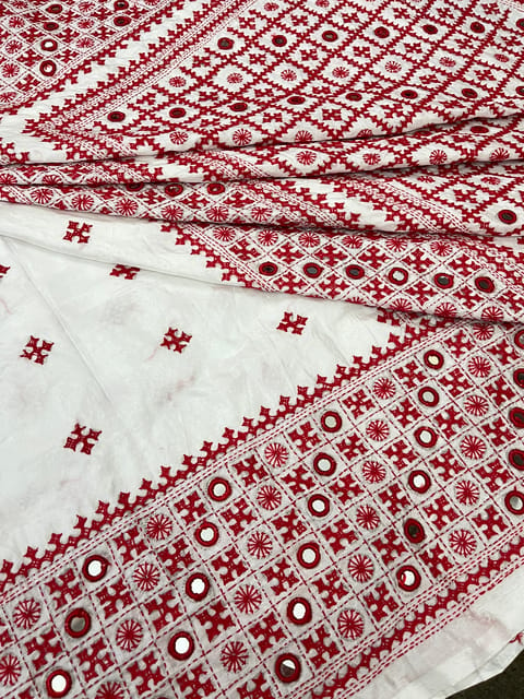 GRAND Kutchwork Saree