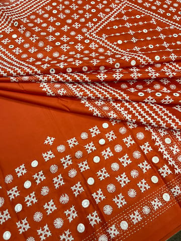 GRAND Kutchwork Saree