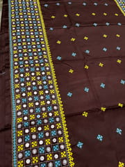 GRAND Kutchwork Saree