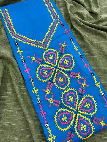 Kutchwork Kurti Material