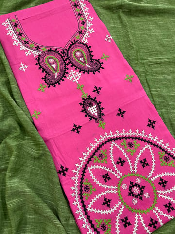 Kutchwork Kurti Material