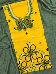 Kutchwork Kurti Material