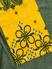 Kutchwork Kurti Material