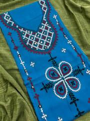 Kutchwork Kurti Material