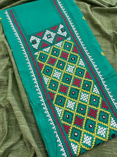 Kutchwork Kurti Material