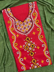 Kutchwork Kurti Material