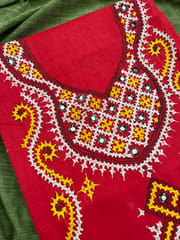 Kutchwork Kurti Material