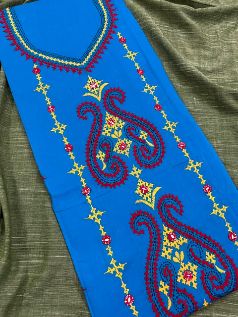 Kutchwork Kurti Material