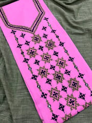 Kutchwork Kurti Material