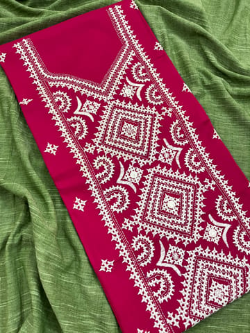 Kutchwork Kurti Material