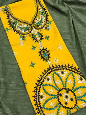 Kutchwork Kurti Material